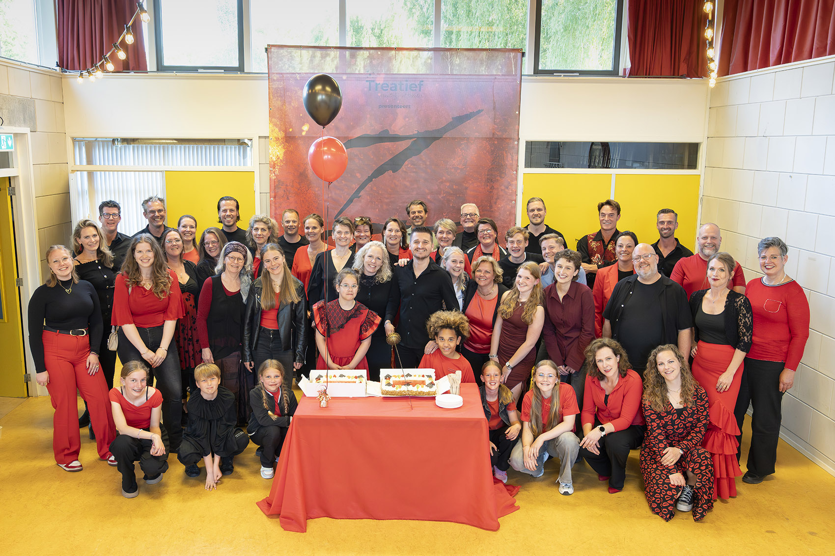 Treatief cast Zorro de Musical